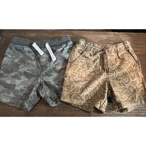 Cat & Jack Boys Shorts - 2 Pair - Size 18 Months  Camo